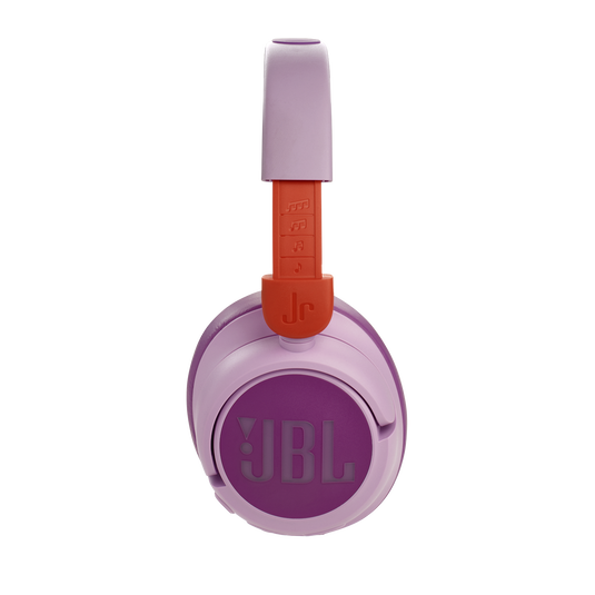 JBL JR 460NC - Pink - Wireless over-ear Noise Cancelling kids headphones - Right image number null